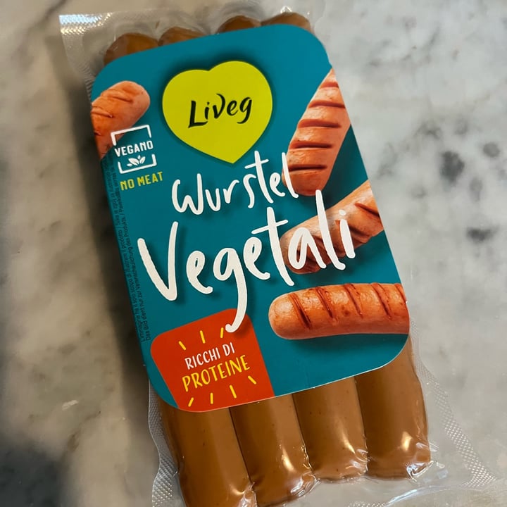photo of Liveg Wurstel Vegetali shared by @lucyvegan83 on  06 Apr 2025 - review
