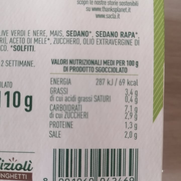 photo of Sacla verdurine per insalate shared by @lacla2022 on  01 Sep 2024 - review