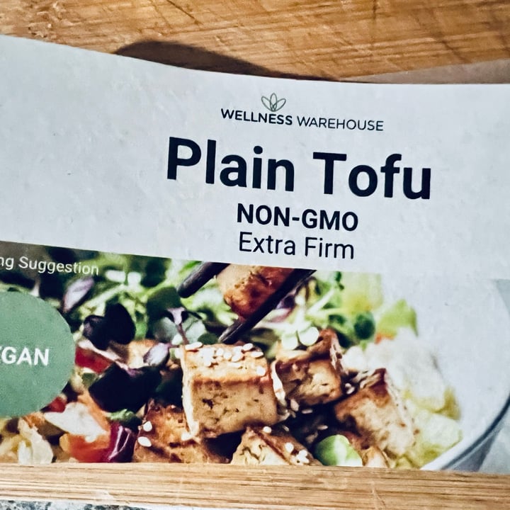 photo of Wellness Warehouse Plain Tofu Non-GMO Extra Firm shared by @andrew309 on  06 Nov 2023 - review
