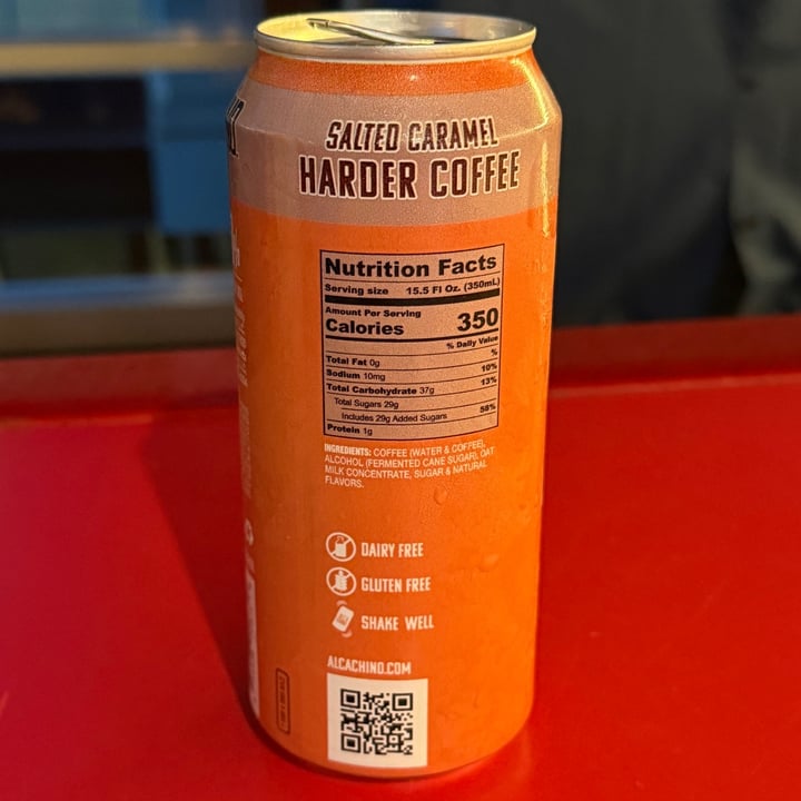 photo of Alc-A-Cino Salted Caramel Harder Coffee shared by @curvycarbivore on  14 Sep 2025 - review