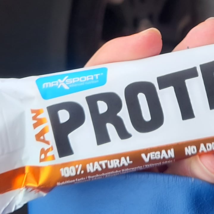 photo of Maxsport raw protein bar shared by @alice50 on  08 Nov 2024 - review