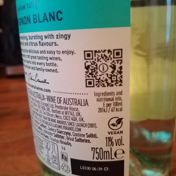photo of Estevez wine sauvignon blanc shared by @lucylou77 on  21 Sep 2025 - review