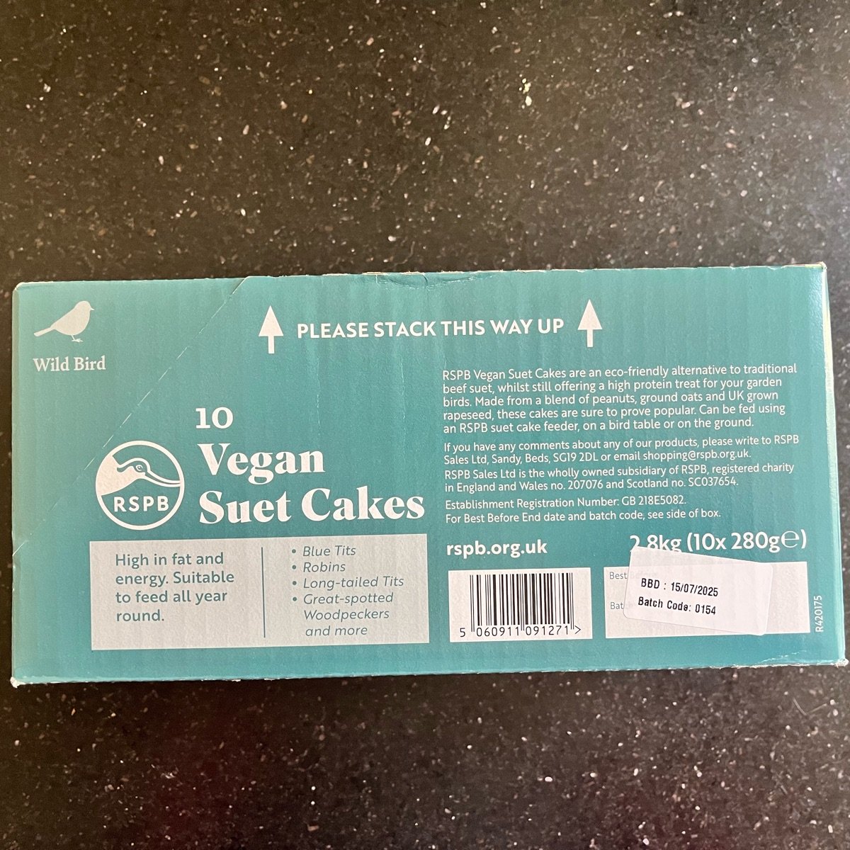 RSPB Vegan Suet Cake for Birds Reviews abillion