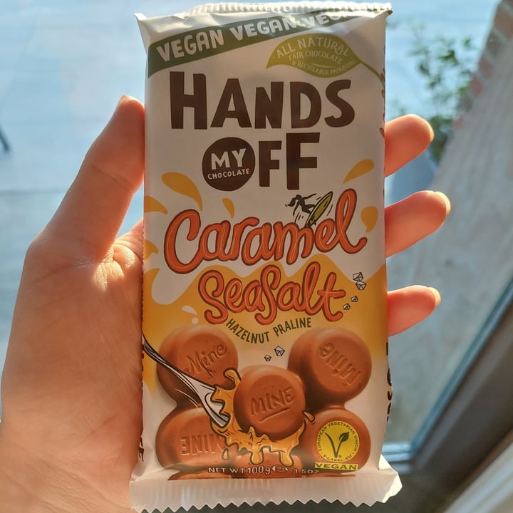 photo of Hands Off My Chocolate caramel seasalt shared by @frendssnotfood on  09 Sep 2023 - review