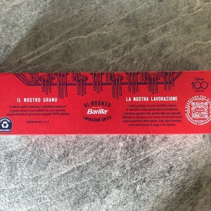 photo of Barilla Spaghetti al bronzo shared by @glottaveg93 on  12 Nov 2023 - review