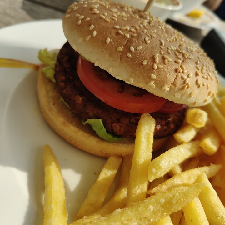 photo of Restaurant Arche Noah Jackfruit Burger shared by @botanicalcastle on  21 Aug 2024 - review