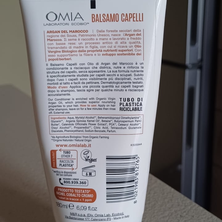 photo of Omia Balsamo Olio di Argan shared by @kate71 on  04 Apr 2024 - review