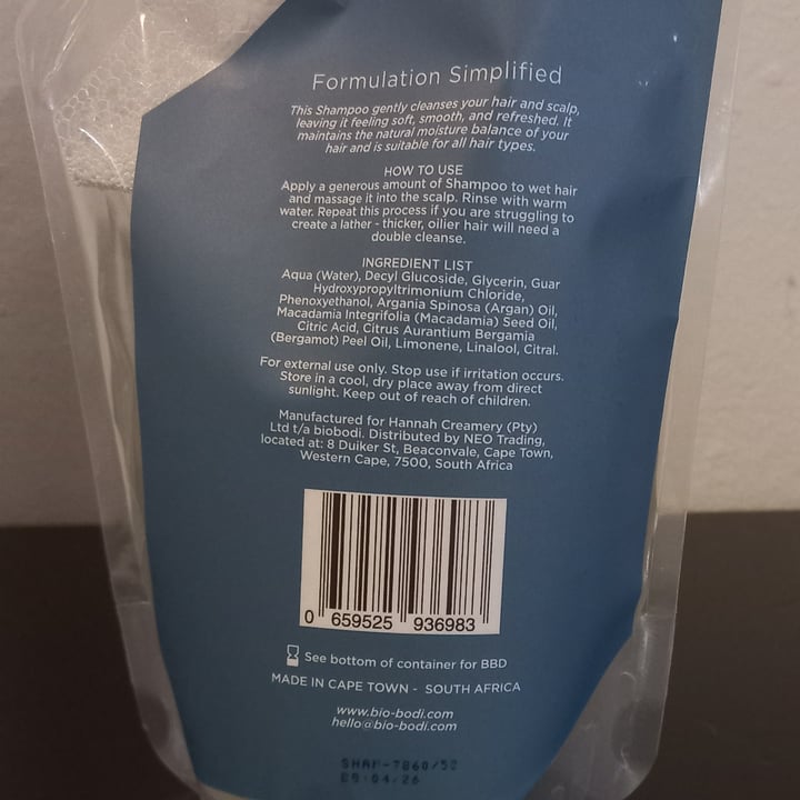 photo of Biobodi Body Wash shared by @ronelle on  27 Jan 2025 - review