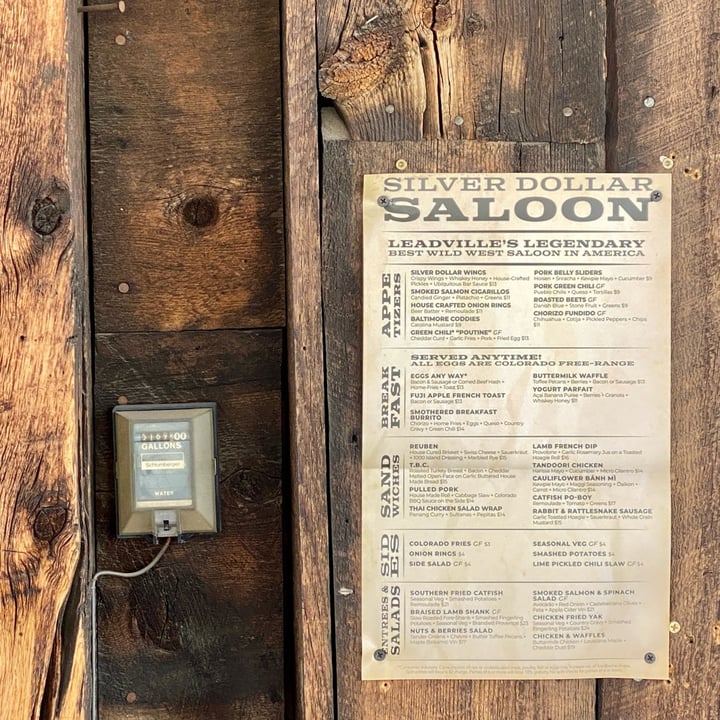photo of The Legendary Silver Dollar Saloon Strawberry Sorbet shared by @olympiasplate on  06 Aug 2025 - review