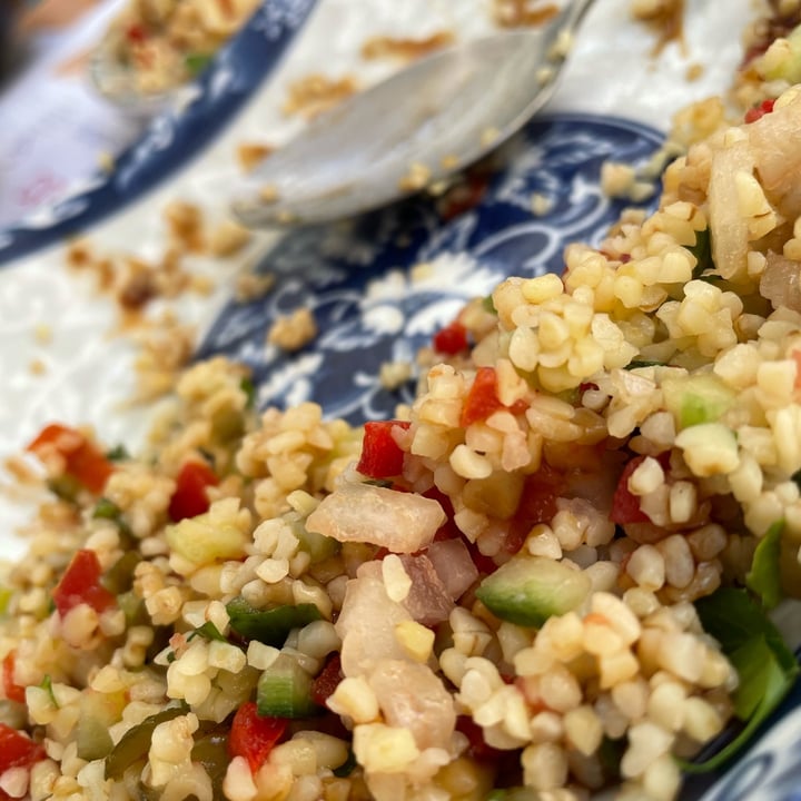 photo of Μανταλάκι Καφέ Μεζεδοπωλείο Tabbouleh Salad shared by @argiroulios on  07 Apr 2024 - review