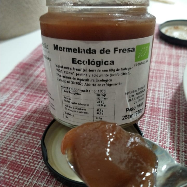 photo of BioTrailla Mermelada de fresa ecológica shared by @nsd15 on  22 Aug 2024 - review