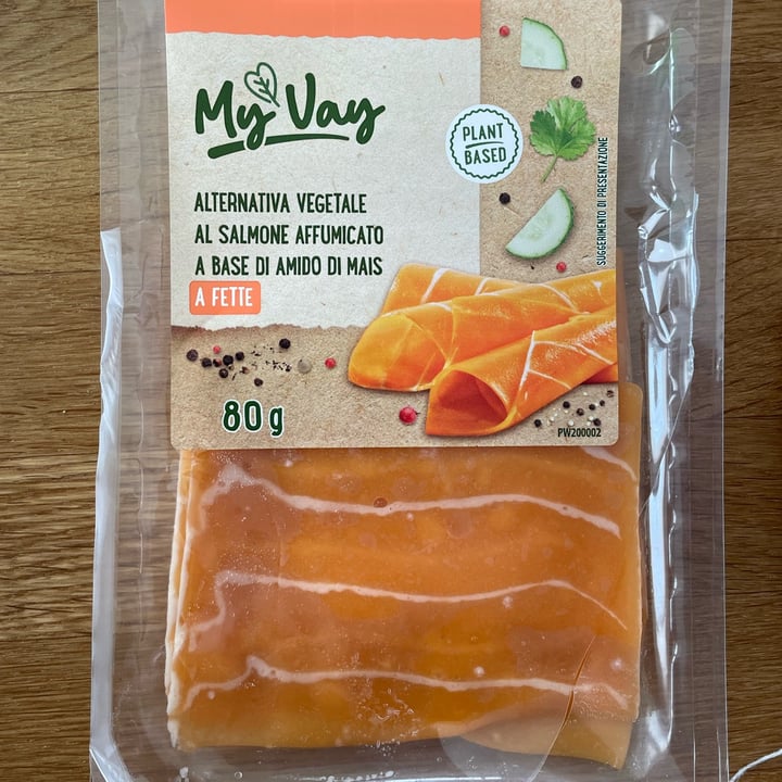 photo of MyVay salmone vegetale shared by @gioper on  23 Mar 2025 - review