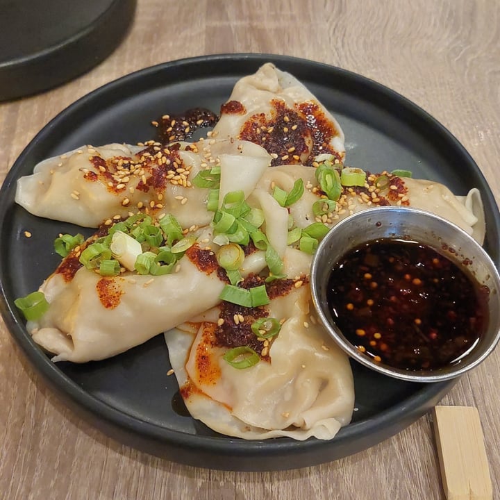 photo of Beyond Sushi (W 37th Street) Ginger “beef” dumplings shared by @jcasati on  05 Oct 2023 - review