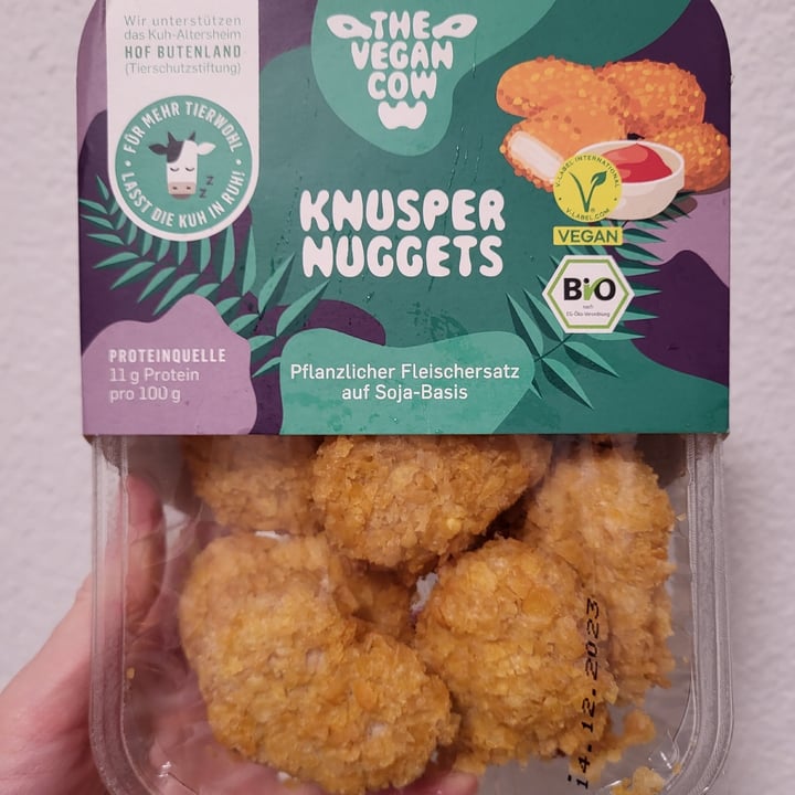 photo of The  vegan cow Knusper Nuggets shared by @melblondie on  18 Mar 2024 - review