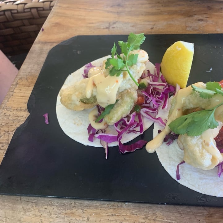 photo of Thirsty Scarecrow beer battered avo tacos shared by @peppadew on  10 Aug 2024 - review
