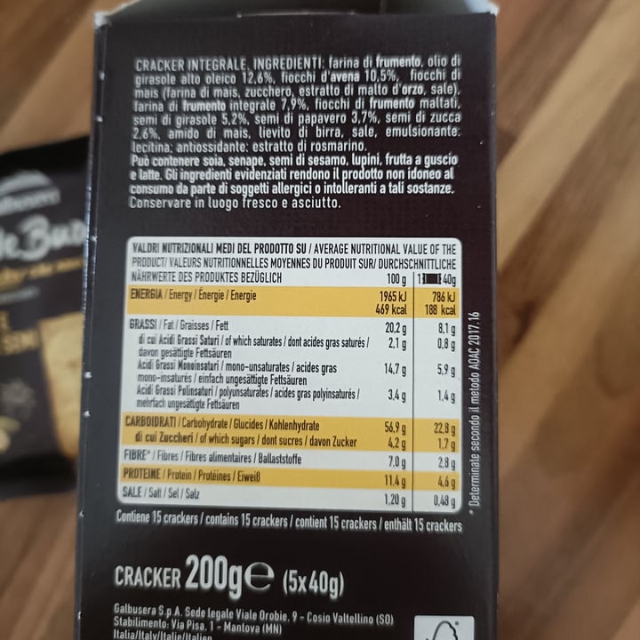 photo of Galbusera Belle Buone - Il Cracker Che Non C’era - Avena e Mix Di Semi shared by @-pervinca- on  02 Jun 2025 - review
