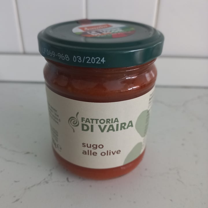 photo of Fattoria di Vaira Sugo alle olive shared by @lacucinadi-marta on  28 Mar 2024 - review
