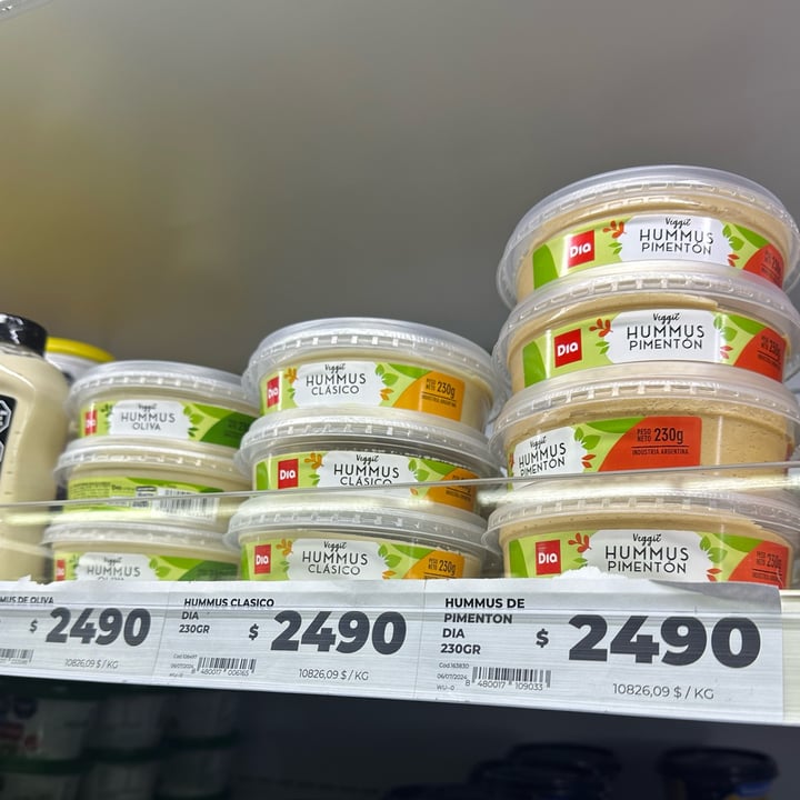photo of Dia% hummus oliva shared by @barbymarz on  20 Jul 2024 - review