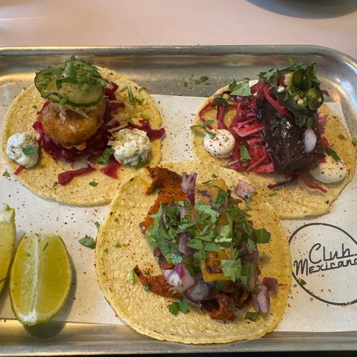 photo of Club Mexicana, Spitalfields Taco Trio shared by @whitemalteser25 on  28 May 2024 - review