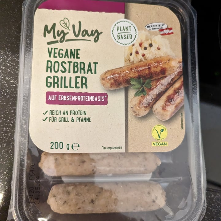 photo of MyVay Vegane Rostbrat Griller shared by @petpet on  23 Apr 2024 - review