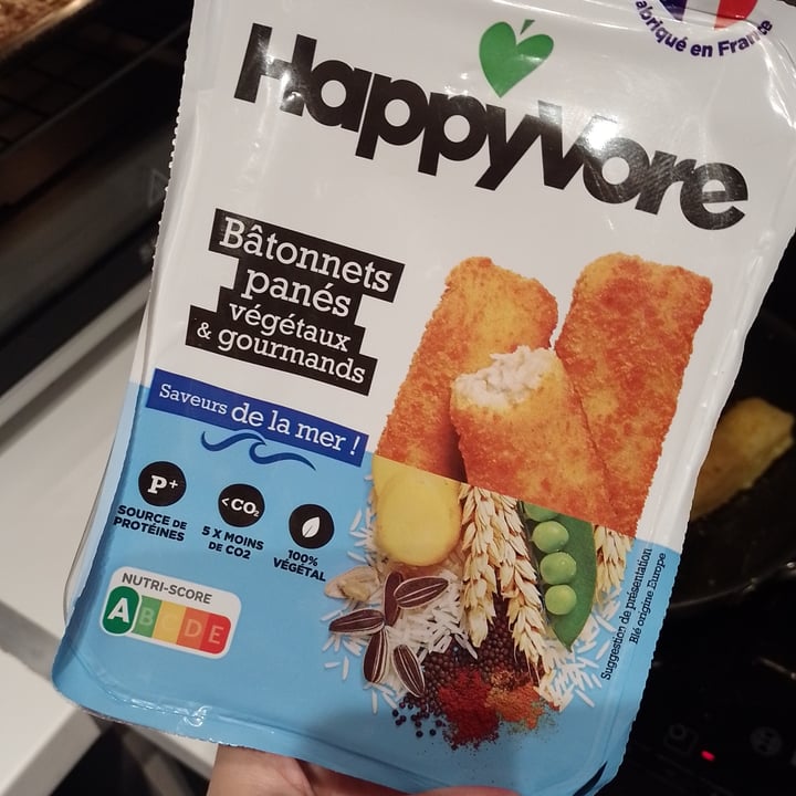 photo of Happyvore Bâtonnets panés shared by @dipsi on  18 Mar 2024 - review