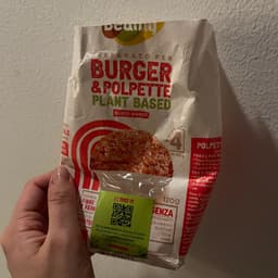 Beamy Burger & polpette Plant based