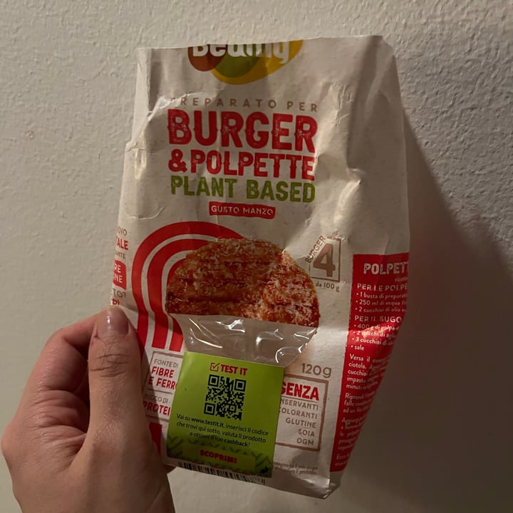 photo of Beamy Burger & polpette Plant based Burger & Polpette Plant based By Beamy shared by @junimilano on  11 Jan 2024 - review