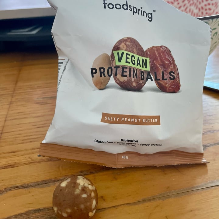 photo of Foodspring palline proteiche shared by @joolie68 on  14 Sep 2023 - review