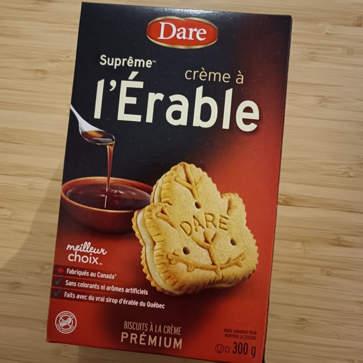 photo of Dare Biscuits Crème à l'érable shared by @tlacomiztli on  08 Sep 2023 - review