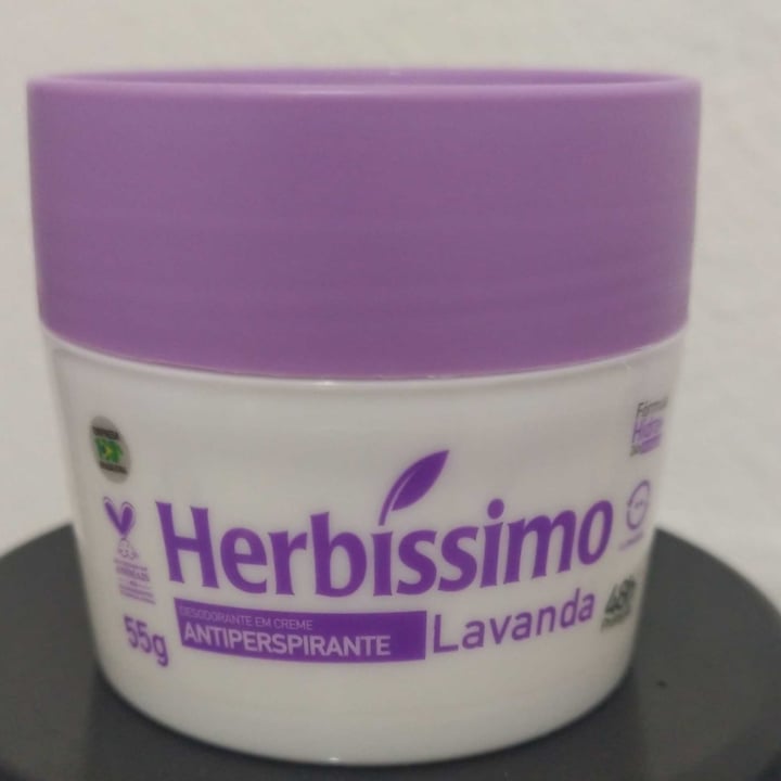 photo of Herbissimo desodorante em creme Lavanda shared by @marmariana on  26 Apr 2024 - review