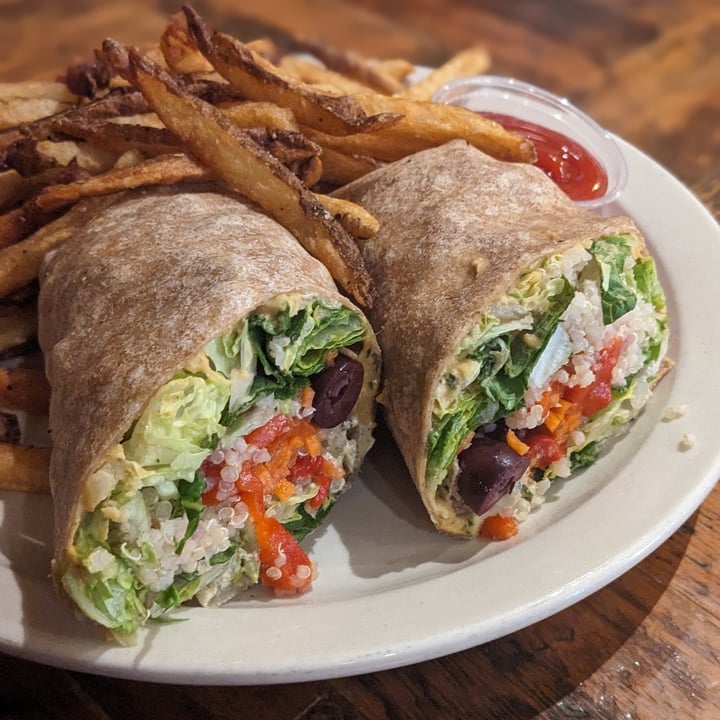 photo of French Meadow Bakery & Cafe Mediterranean Wrap shared by @iszy on  28 Feb 2024 - review