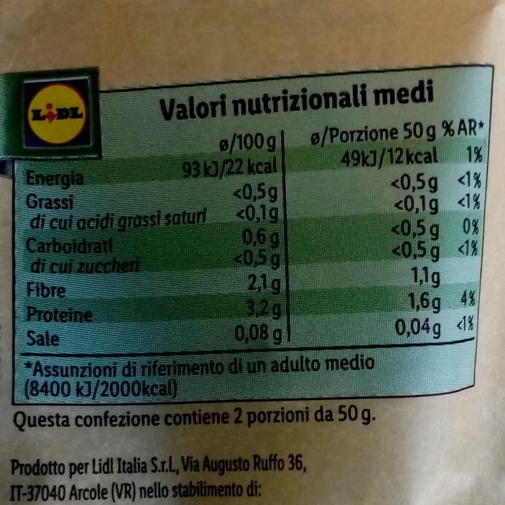 photo of Vallericca Rucola bio shared by @valeveg75 on  25 Sep 2025 - review