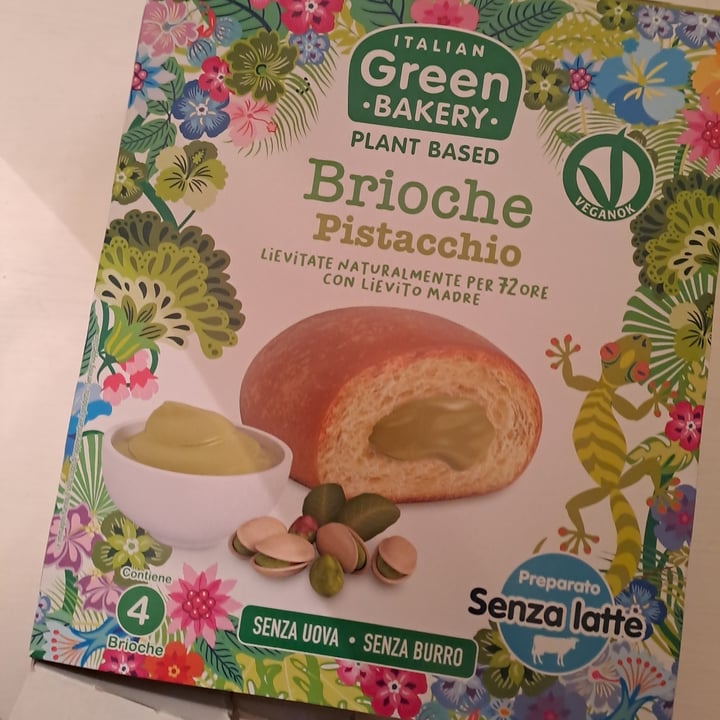 photo of italian green bakery Brioche Pistacchio shared by @francesca237 on  13 Jan 2024 - review