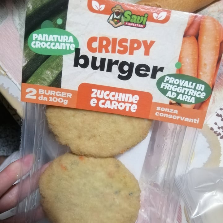 photo of Savi Alimentari veggie burger zucchine e carote shared by @silentgirl94 on  11 Sep 2024 - review