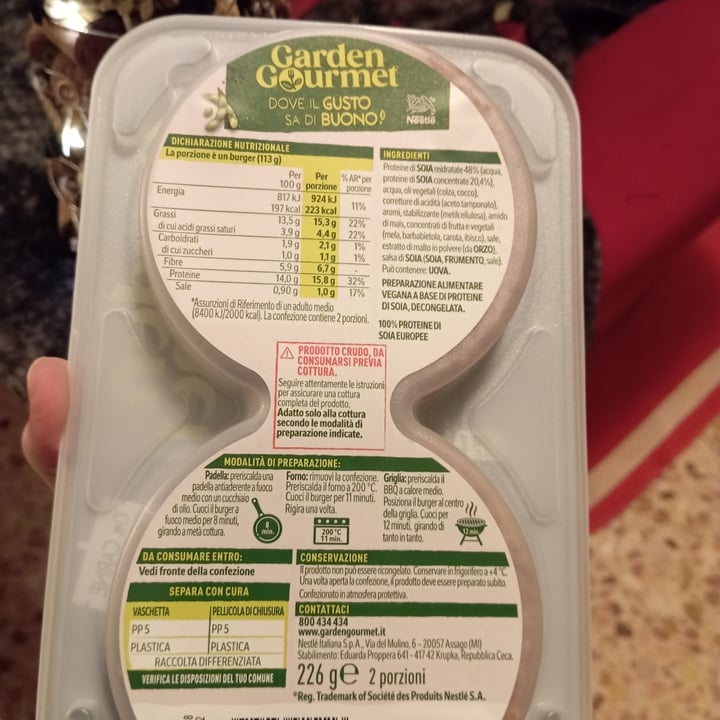photo of Garden Gourmet Sensational burger shared by @nanaspooky on  16 Jan 2025 - review