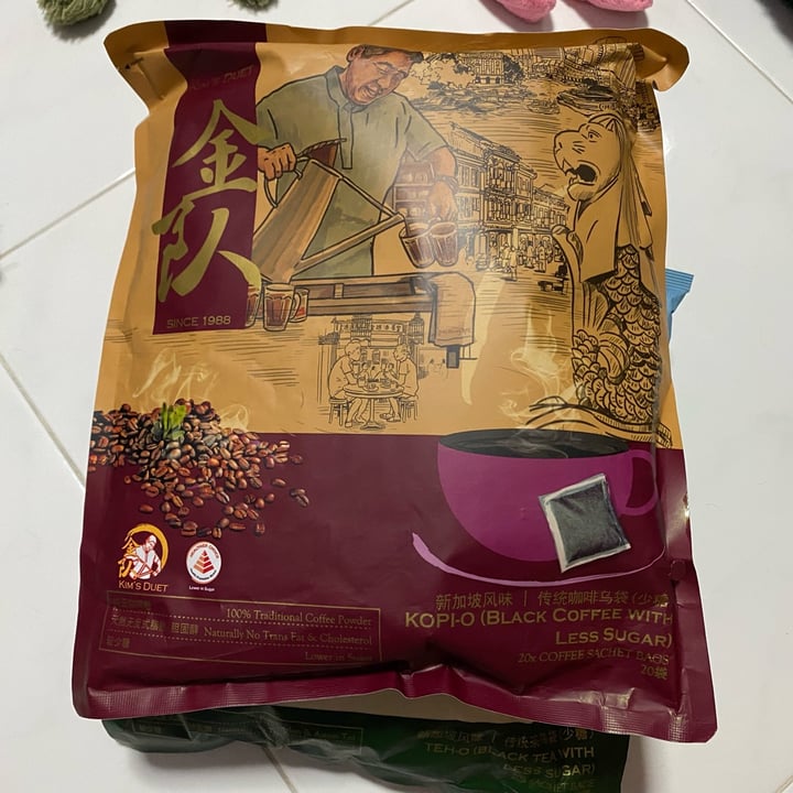 photo of Kim’s Duet Kopi O  Less Sugar shared by @mags21 on  30 Dec 2024 - review