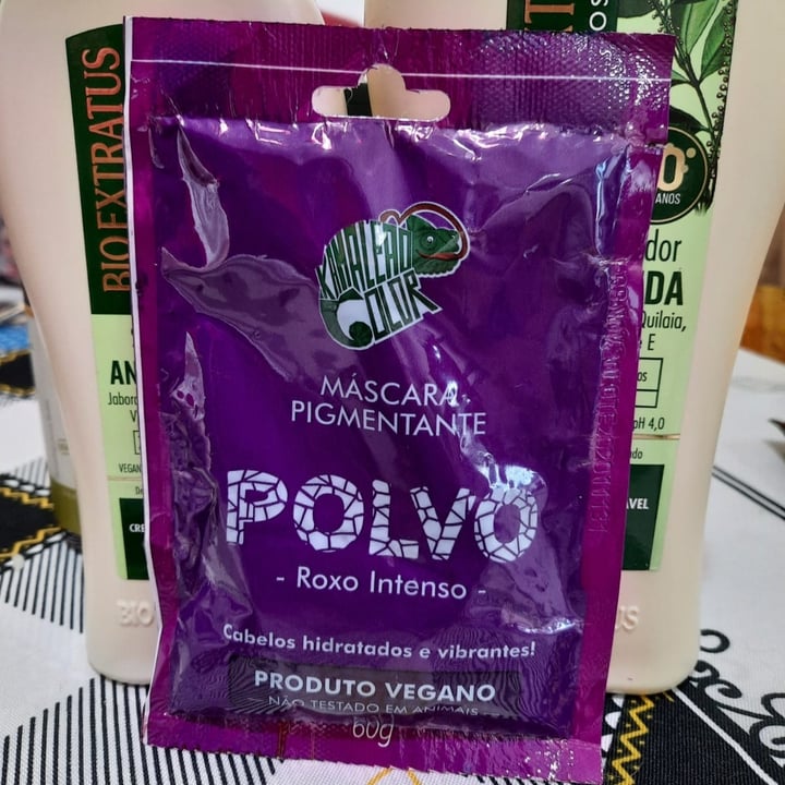 photo of Kamaleão Color Máscara Pigmentante Polvo shared by @marinabonadio on  07 Mar 2024 - review