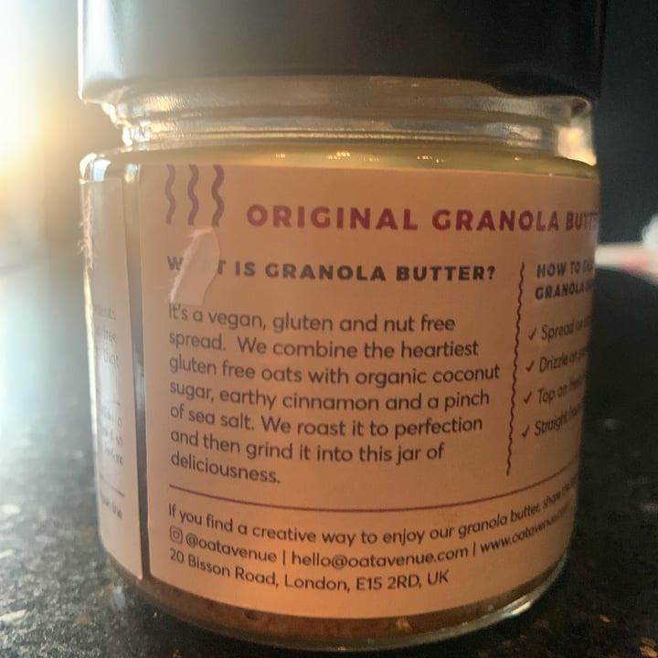 photo of Oat Avenue Granola butter shared by @amy-yu on  17 Oct 2023 - review