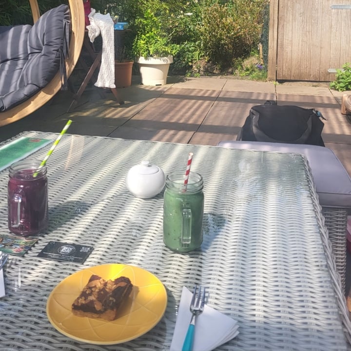 photo of The Base Vegan Retreat Animal Sanctuary Peanut butter brownie shared by @johnboat on  16 Sep 2025 - review