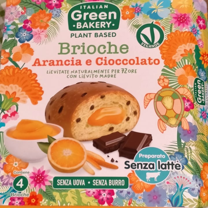 photo of italian green bakery Brioche Arancia e Cioccolato shared by @marta1977 on  14 Mar 2024 - review