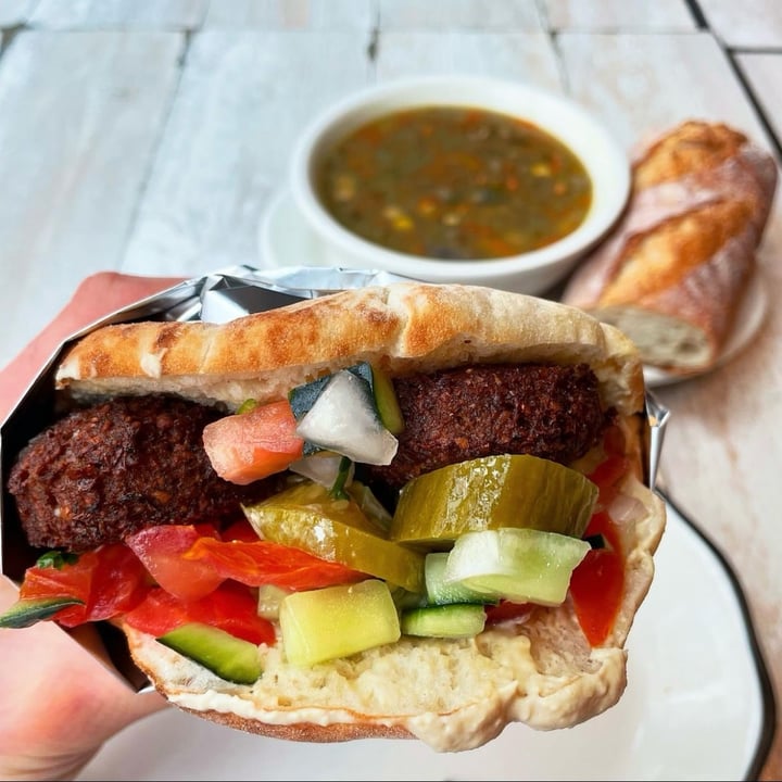 photo of Bite Falafel Sandwich shared by @themoistvegan on  18 May 2024 - review