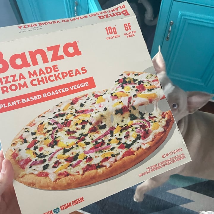 photo of Banza Plant-Based Roasted Veggie Pizza shared by @clarendiee on  22 Jan 2024 - review