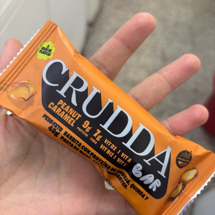 photo of Crudda peanut caramel bar shared by @evayufera on  22 Nov 2024 - review