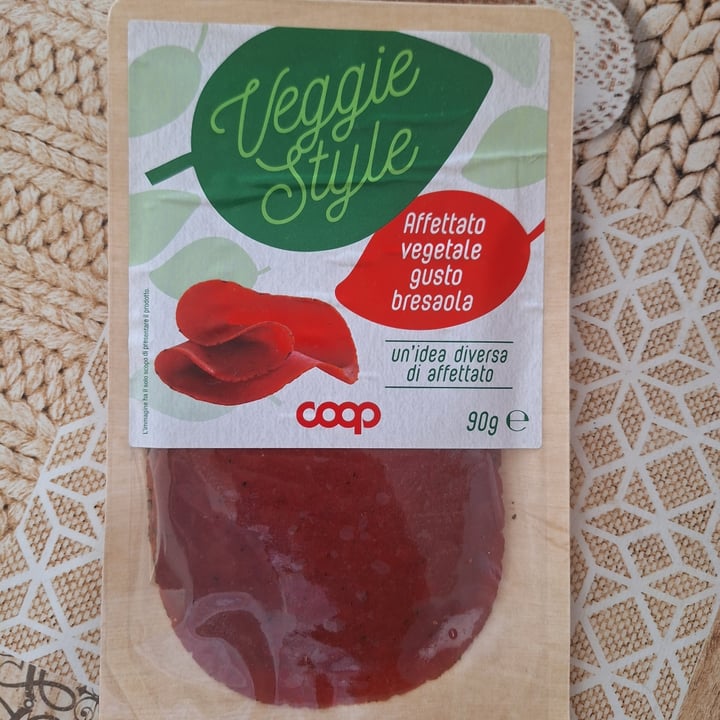 photo of Veggie Style (COOP) Affettato Vegetale Gusto Bresaola shared by @deesy on  03 Oct 2023 - review