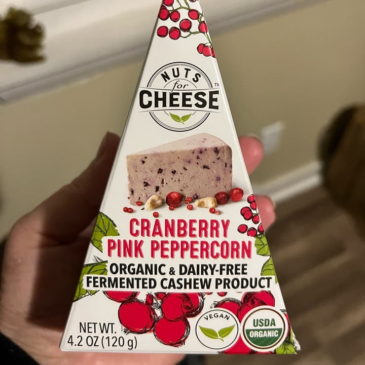 photo of Nuts For Cheese Cranberry Pink Peppercorn shared by @kristin548 on  11 Nov 2023 - review