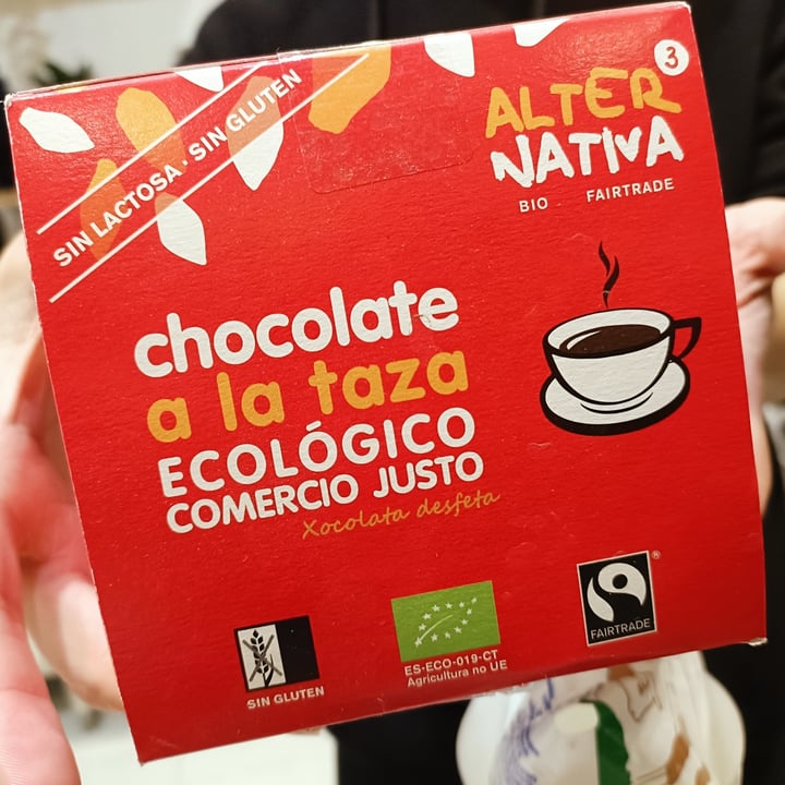 photo of Alternativa Chocolate a la taza ecológico Unidosis shared by @felinavegana on  07 Dec 2023 - review