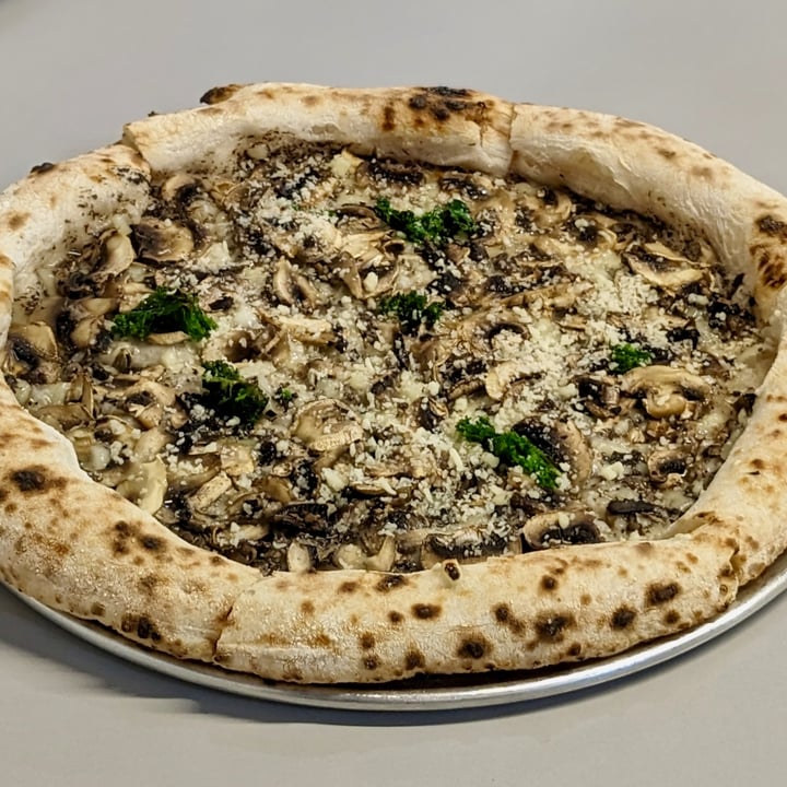 photo of Gusta Sourdough Pizza Co. Mushrooms & Truffle Oil Vegan Pizza (V) shared by @xinru-t on  24 Dec 2023 - review
