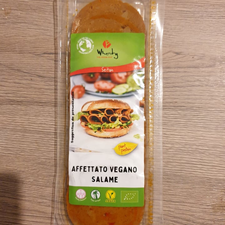 photo of Wheaty Affettato Vegano Salame  shared by @sharon69 on  09 Dec 2023 - review