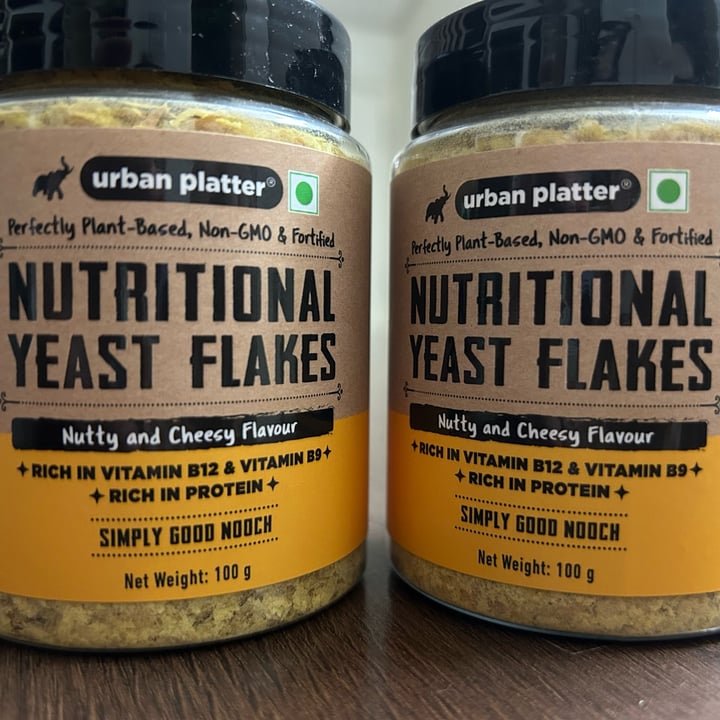 photo of Urban Platter Nutritional Yeast Flakes shared by @plantbasedratna on  06 Apr 2024 - review