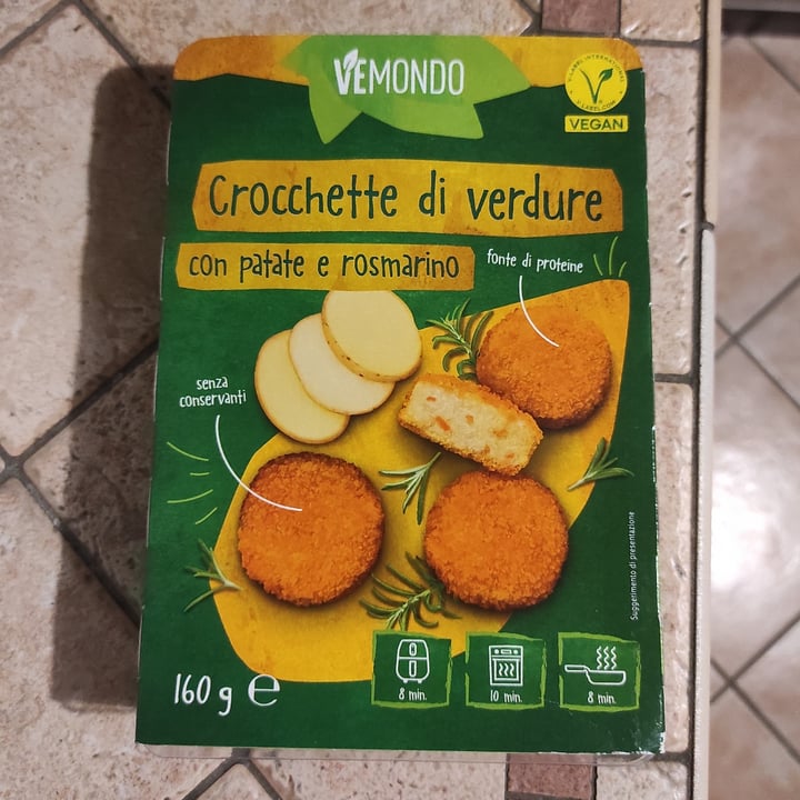 photo of Vemondo crocchette di verdure con patate e rosmarino shared by @giorgia3 on  22 Aug 2024 - review